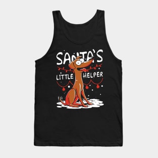 Santa's Little Helper Tank Top